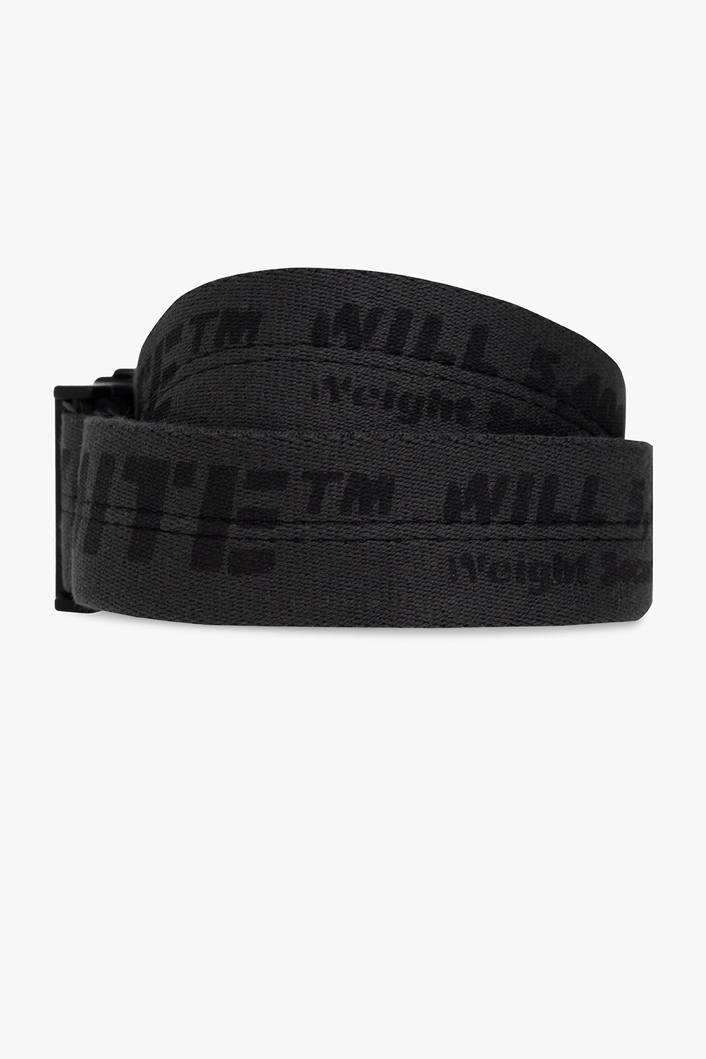 Grey off white belt best sale